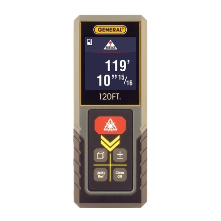 GENERAL TOOLS Laser Tape Measure 120'F LDM3